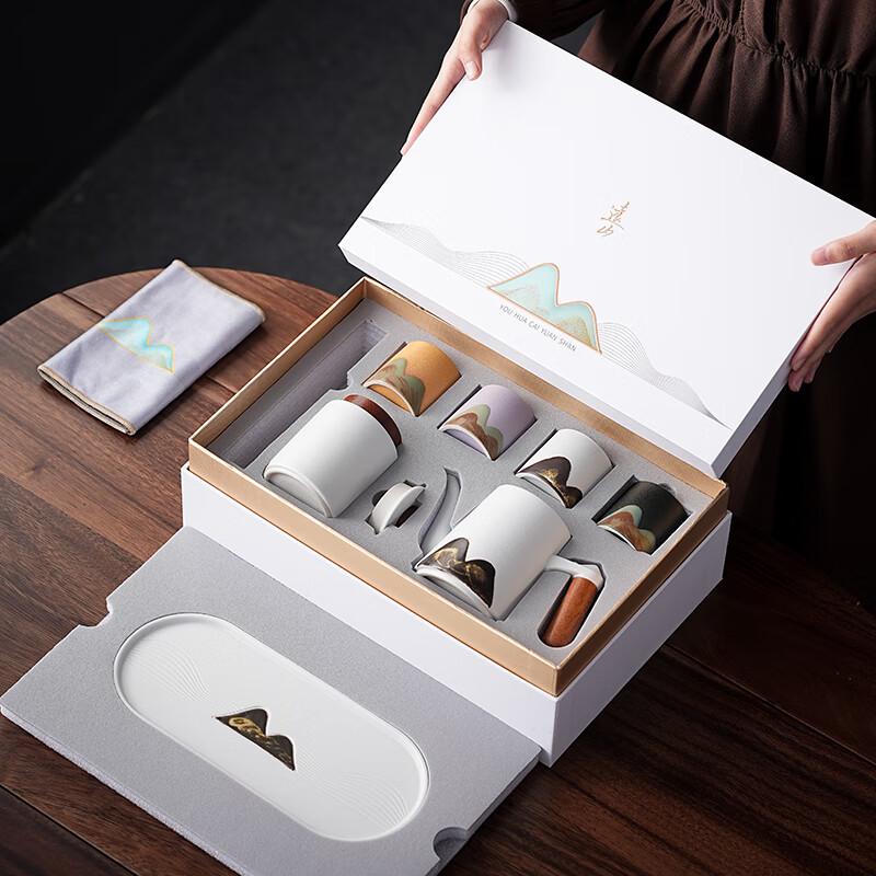 

Wushiyuan Far Mountain Elegant Colorful Tea Set