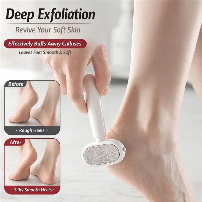 Lima de Pies de Doble Cara para Eliminar Callos Herramienta Profesional de Pedicura para Exfoliación de Piel Muerta y Talones Duros Uso en Casa