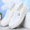 Men's White Breathable Mesh Summer Sports Casual Shoes with Non-slip Soft Sole