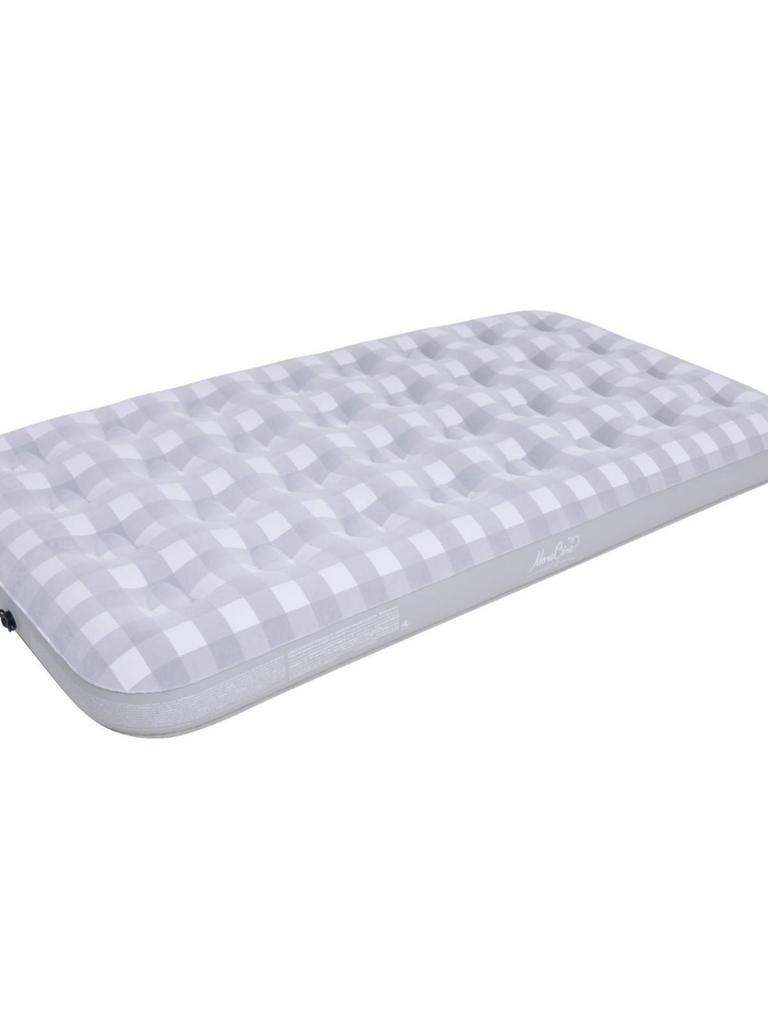 JILONG Double Flocked Inflatable Air Mattress for Home & Outdoor Use