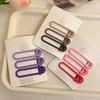 2026 New Style Colorful Duckbill Bangs Hair Clip - Women's & Children's Hair Accessory