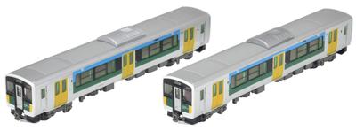 Railway Collection Tetsuro JR Kiha E130 Series 100 Series Kururi Line Color Set Diorama Supplies 2-Car