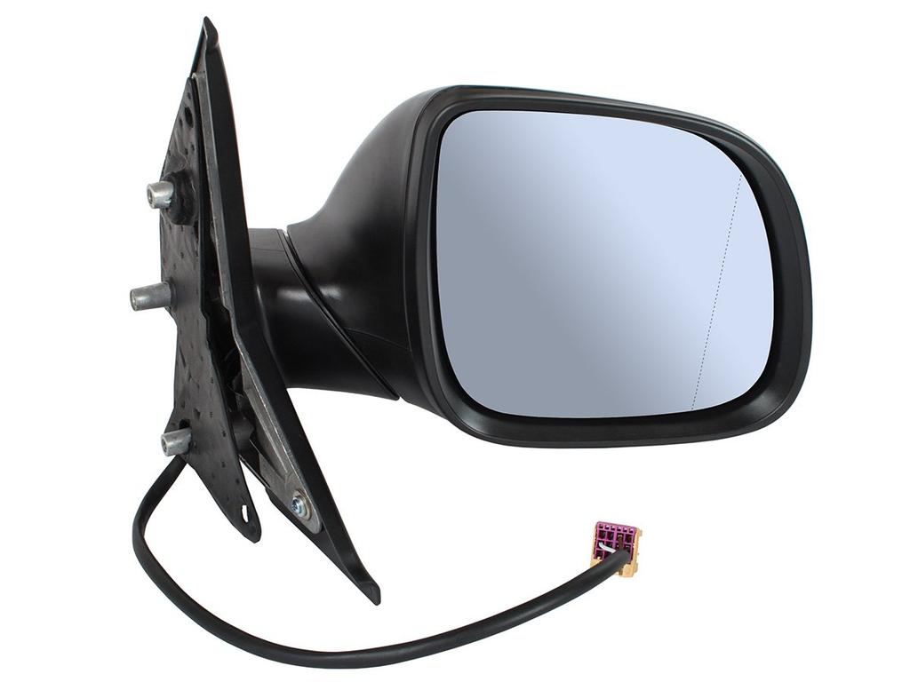 Specchio retrovisore esterno elettrico riscaldato VW T5 FL 09-15 NERO destro