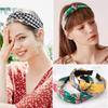 Wire Knotted Headband Knot Turban Headband Bowknot Bows Wide Headwrap Elastic Hair Accessories For Women