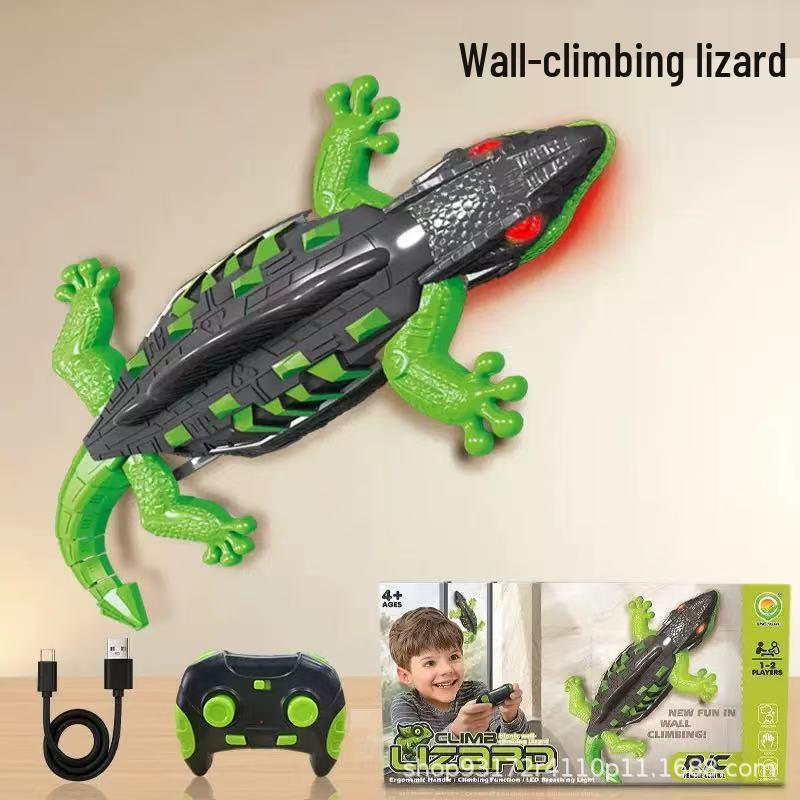 Remote Control Gecko Climbing Robot Toy - Popular Halloween Simulation
