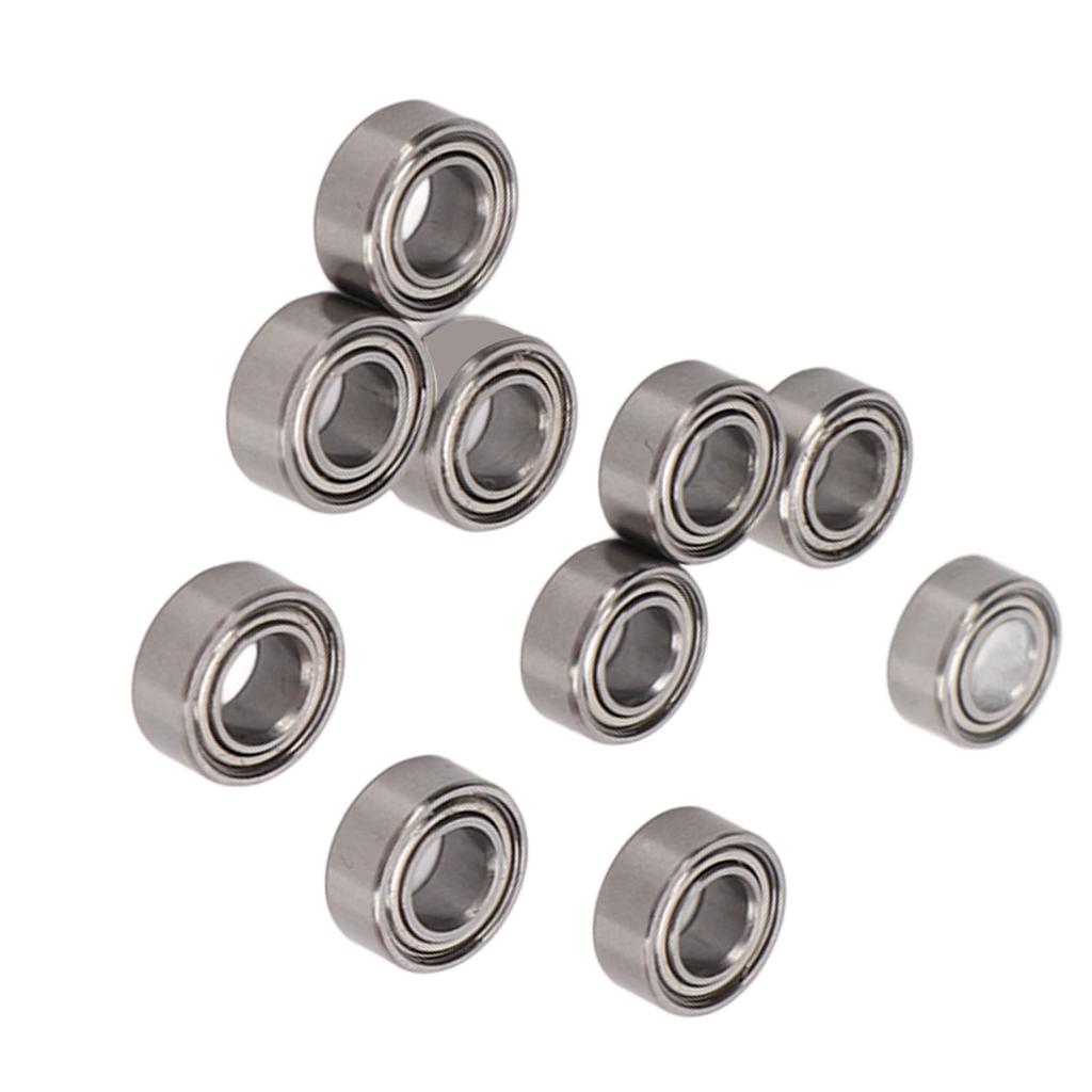10Pcs RC Ball Bearing 10x5x4mm Steel Accessory Part Set Kit for ZD Racing 10421 S