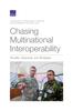 Kniha Chasing Multinational Interoperability : Benefits, Objectives, and Strategies