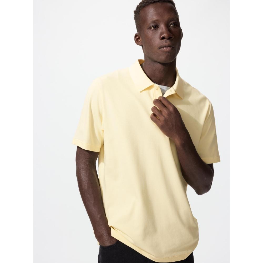 Uniqlo Japan Air Rhythm Cotton Kanoko Polo Shirt