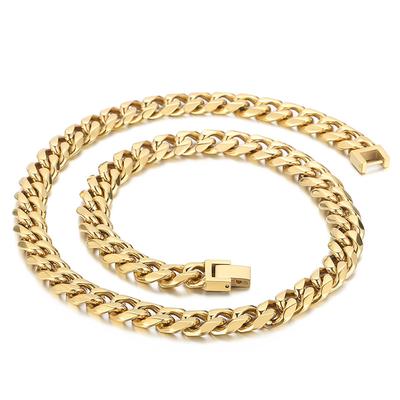 European And American Domineering Personality Handmade Diy Titanium Steel Men 'S Bracelet Necklace 10mm