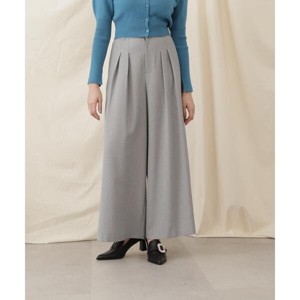 [JILL by JILL STUART] Casual Pants (Featured in sweet magazine) Three-Piece Suit, Web-Exclusive Color: Ecru, Women's Pinhead