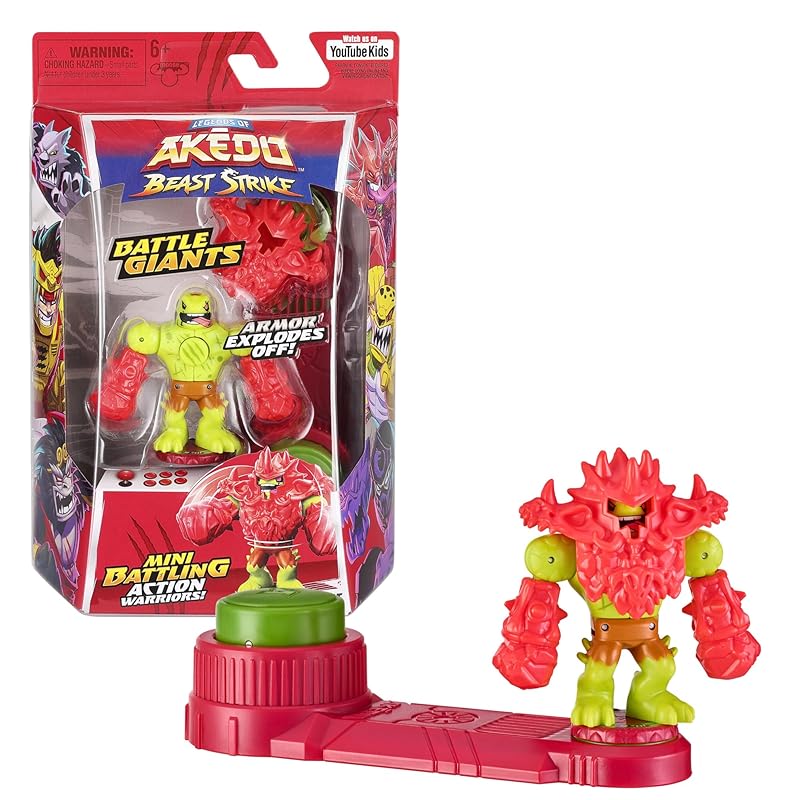 

Legend of Akedobeast Strike Battle Giant Titan Fly Swat Mini battle warriors! Armor explodes during battle! Ready fight split strike small