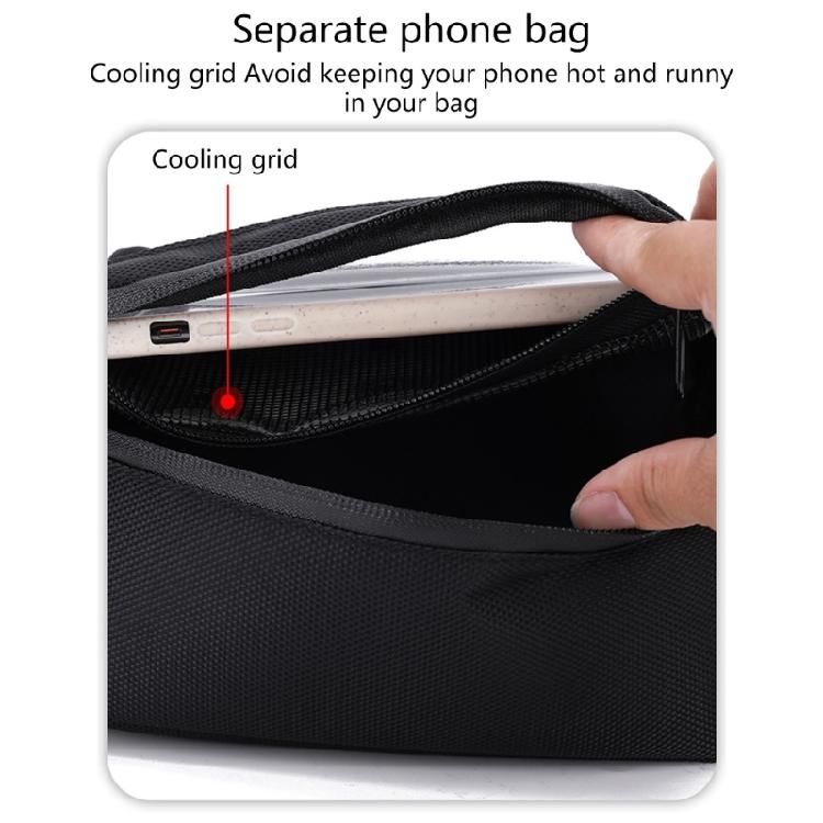 Motorcycle Scooter Tunnel Seat Pouch Front Storage Bags Phone Navigation Pocket