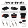 1-20 Sets 4 Pin Female Male Auto Electric Plug Wiring Harness Connector MX19004S51 MX19004P51 MX19004P52 MX19004S52
