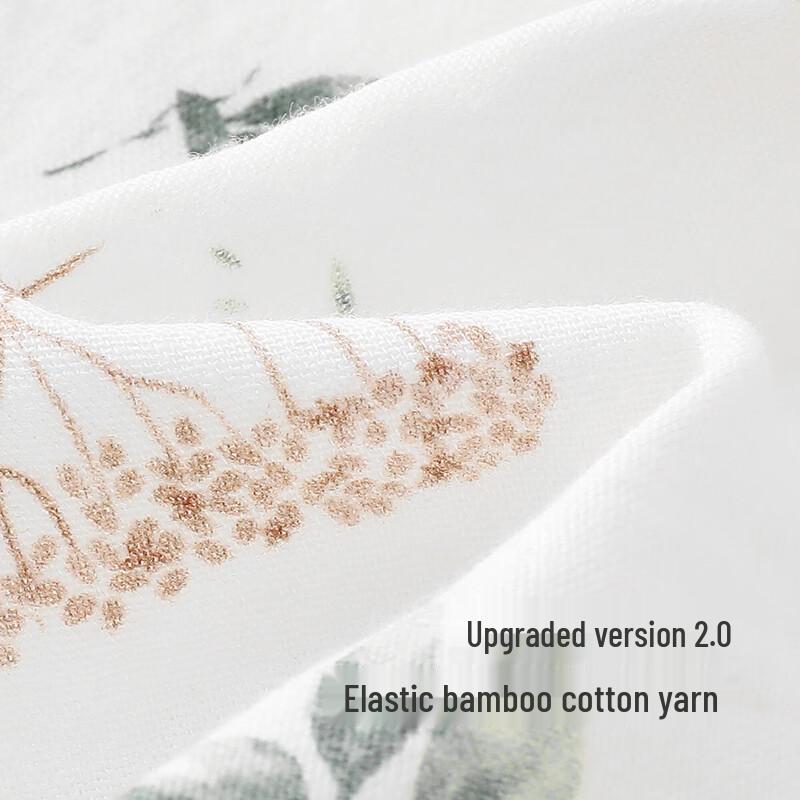 YEEHOO Baby Summer Bamboo Fiber Breathable Short Sleeve Romper