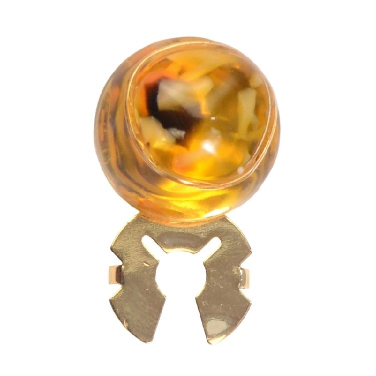 Decorative Shirt Button Covers Resin and Alloy Marbled Cufflinks Clip For Men Women Shirt Dress Jackets Embellishments