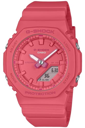 

Casio GMA-P2100 Wristwatch, Minimal Size, One Tone, bright pink, sports