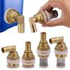 1/2" 6-19mm 3/4" Brass Pagoda Joint Water Tank Adapter Stainless Steel Filter Screen for Garden Irrigation Aquarium Fish Tank