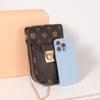 JYL TS Women's Sling Bags  Flower Bag 072 Crossbody PU Retro Chain Phone Bag