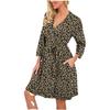 Soft Cotton Women's Kimono Robe - Bathrobe & Loungewear Sleepwear