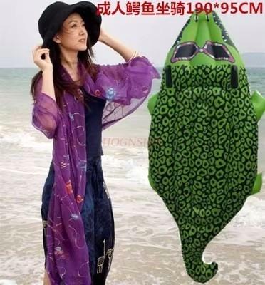 Anneau de natation Animal aquatique Gonflable à monter Grand Requin Crocodile Phoque Siège Cercle Jouet Enfants Adultes