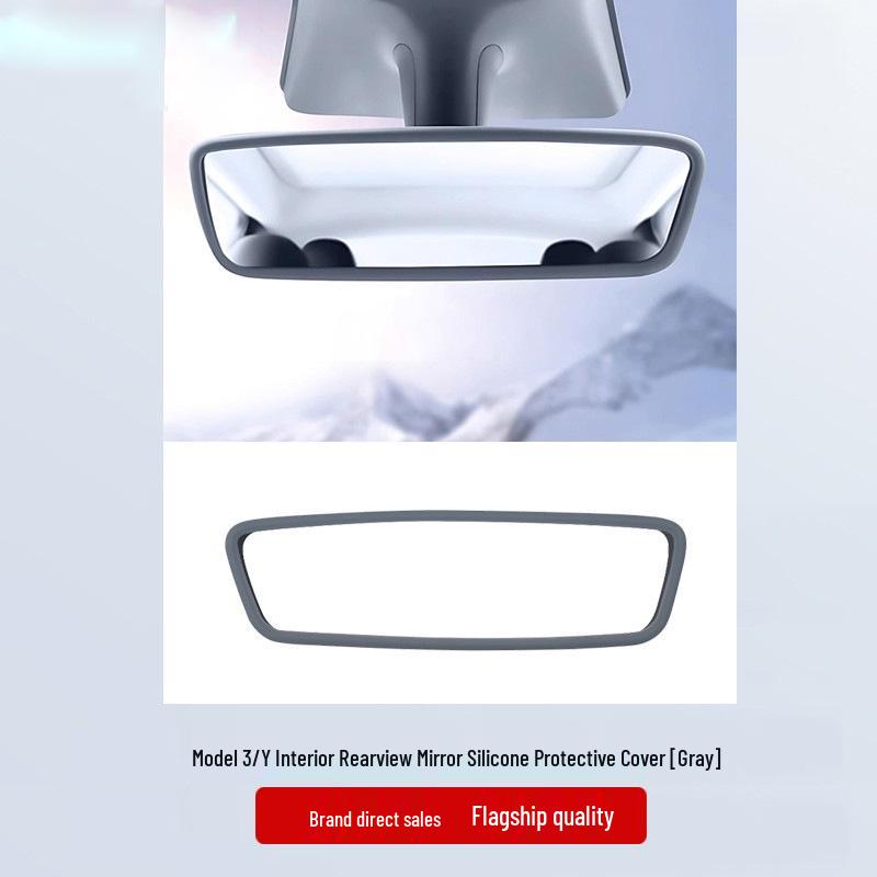 Tesla Model Y Bildschirmschutz-Silikonhülle - Kratzfester Dekorativer Zubehör
