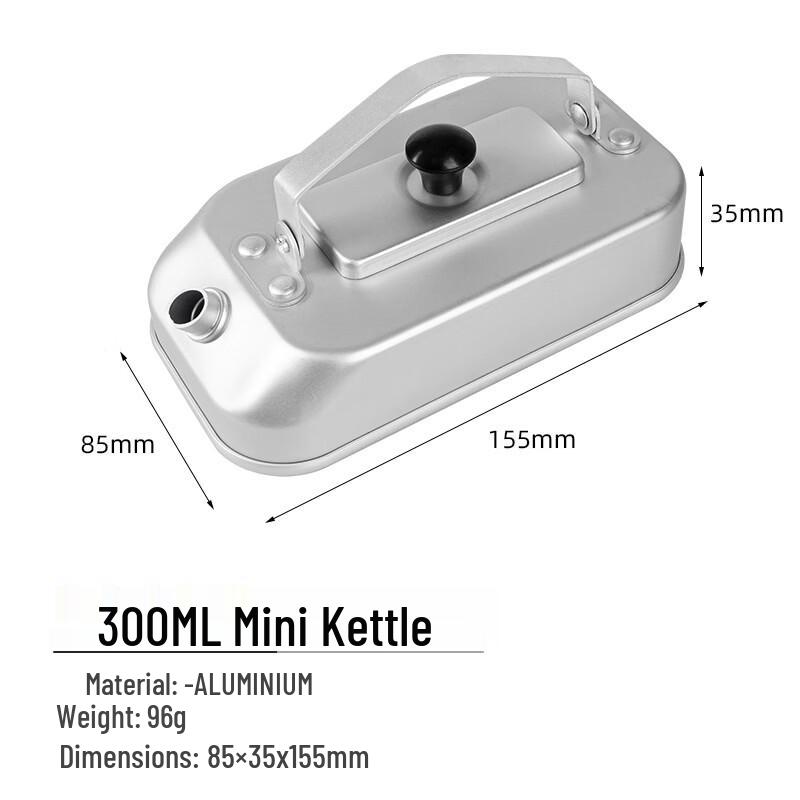 Ultralight Mini Aluminum Outdoor Kettle