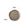 Vintage Ceramic Dinner Plate Creative Irregular Dessert Plate Snack Plate Pasta Sushi Plates Restaurant Specialty Tableware