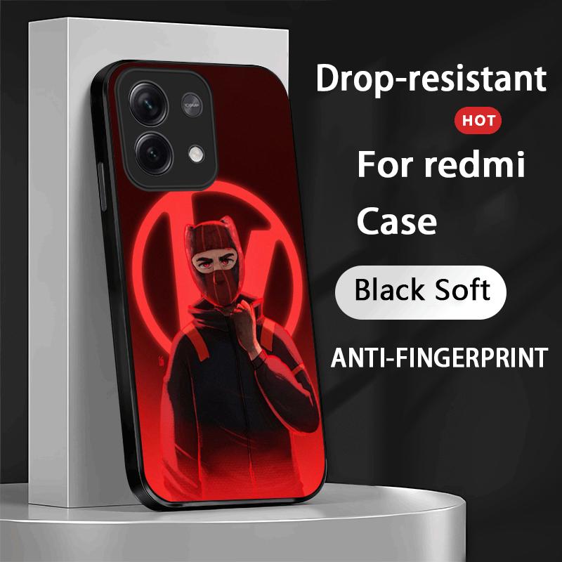 

Cool 21-one pilot Phone Case For Xiaomi Redmi Note 13,12,11, 10 Pro Plus S, 5G, 12S, Soft Black Phone Cover Redmi Note 12