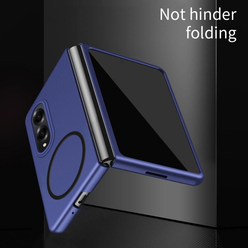 Magnetisches Ultra-Dünnes Hartes Faltcase für Samsung Galaxy Z Fold8 Breite Kabellose Ladeabdeckung