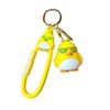 Cartoon Endearing Duck Keychain Adorable Silicone Gift For Friends Family And