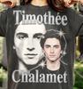 Timothée Chalamet Vintage Retro 90er Schauspieler Grafik Comfort Colors® T-Shirt, Promi Schwarm Merch Tee