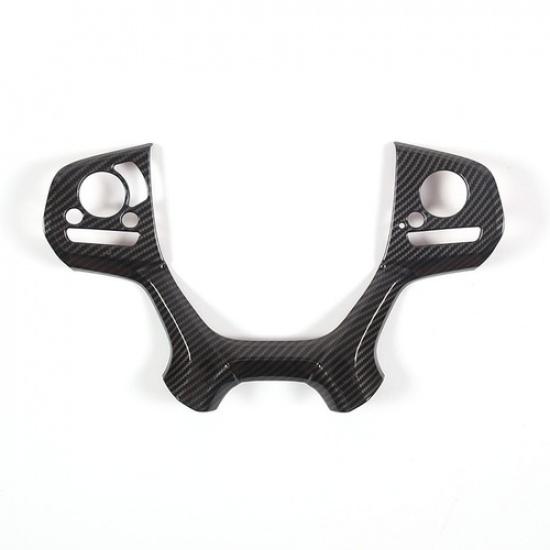 Carbon Fiber ABS Steering Wheel Trim Panel For Honda Pilot 2015-