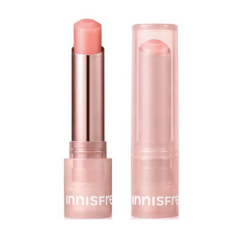 INNISFREE Dewy Tint Lip Balm 3.2g Hydrating Glossy Tinted Lip Balm Korean Moisturizing Glow Lip Care 01 Baby Pink