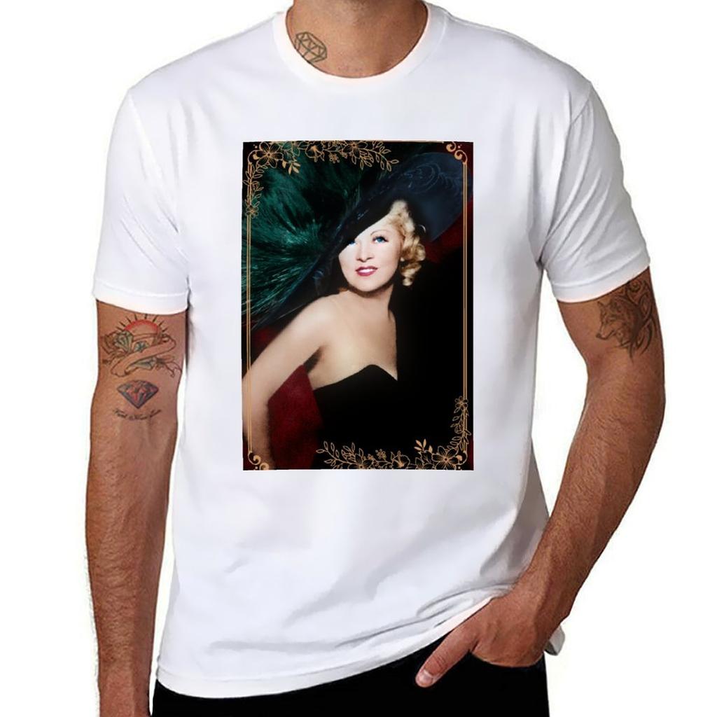 Mae West T-Shirt Oversized Clothing Customizeds Fitted T Shirts for Men