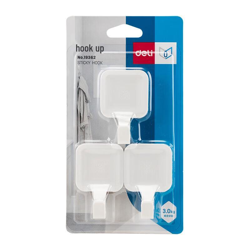 Deli Круглые самоклеящиеся крючки 3 кг