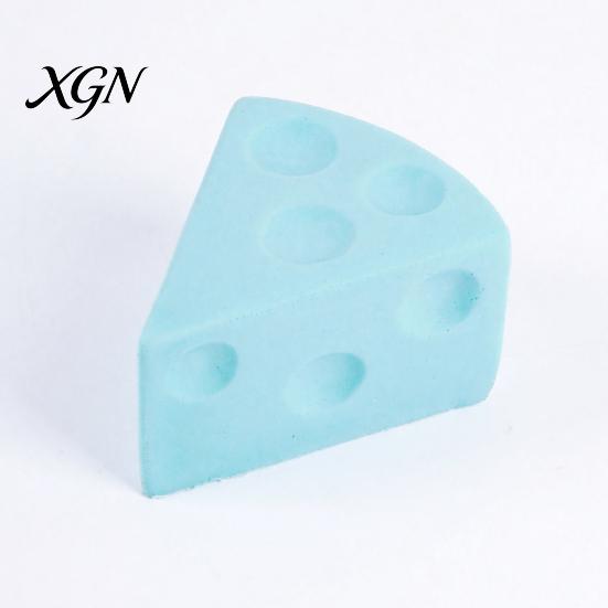 Cheese Stress Balls Realistic Relief Toy, Triangle Square Squeeze Office Desk Toys Slow Rebound Sensory Toy for Anxiety Reduction Pinch