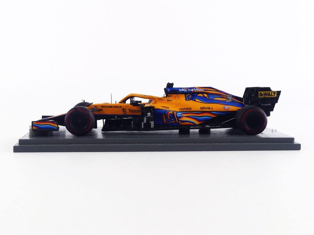 Spark McLaren MCL35M 2021 F1 GP Abu Dhabi Ricardo 1/43 #3 D.