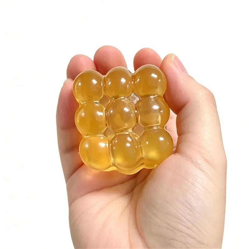 Three Dimensional Bubble Cube Relief Sensory Toy Non-toxic Maltose Slow Rebound Squeeze Decompression Toy For ADHD Autism Gift