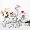 Iron Wire Flower Vase Metal Dry Flower Organization Vase Party Decoration for Indoor Outdoor Garden Yard Decoration