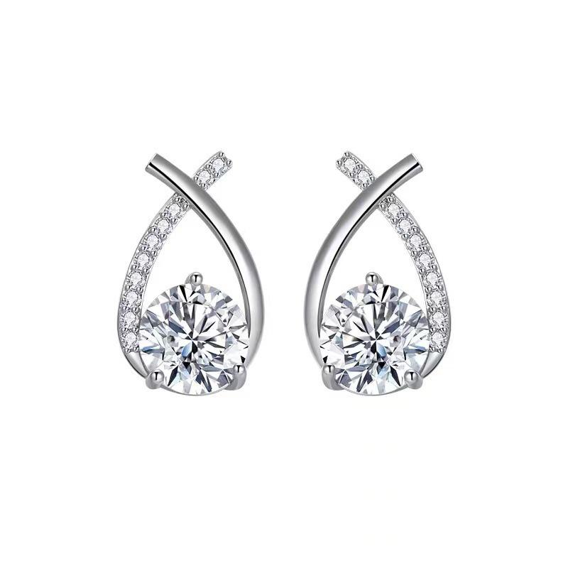 Elegante Süßwasserperlen-Ohrstecker für Damen - Trendig, Schlicht, Feenhafter Stil