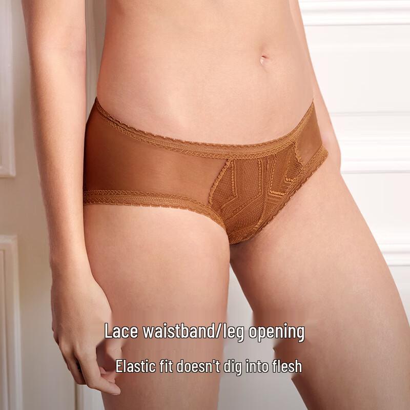 Maniform Women's Low-Rise Lace Briefs 20612355