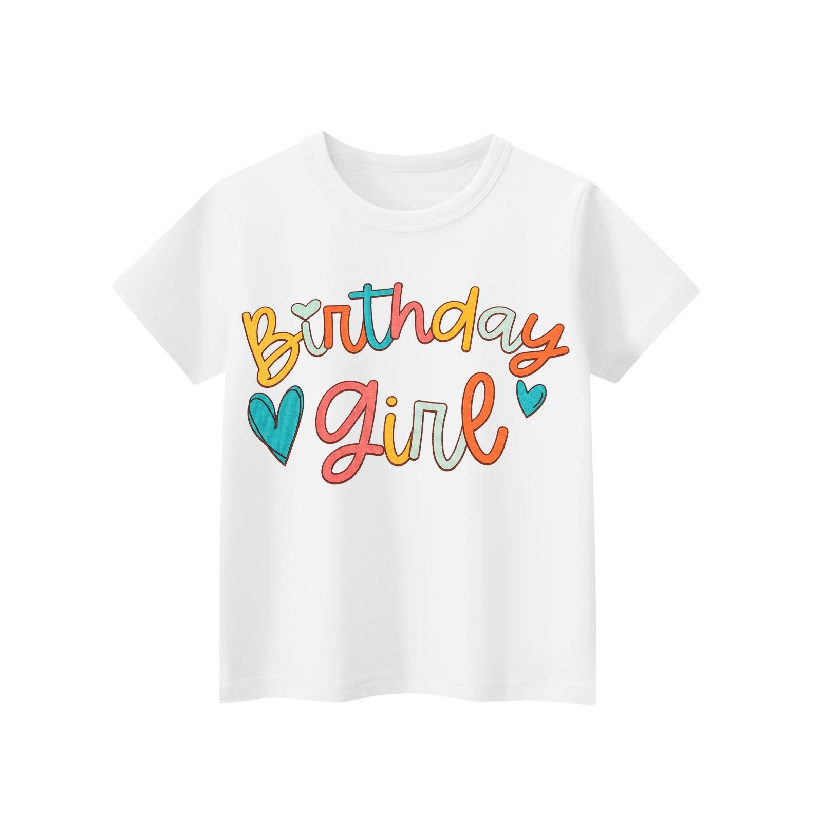 

Детская повседневная футболка с короткими рукавами и круглым вырезом с принтом, модная 160 белый