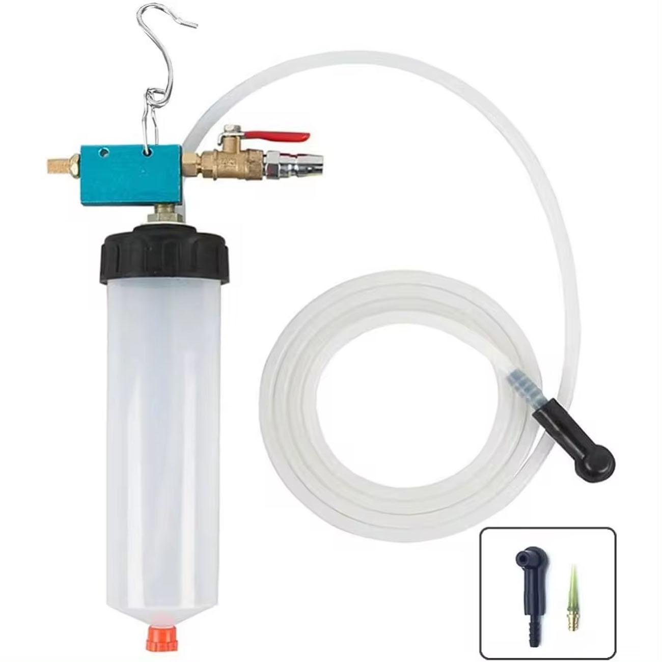 Auto Car Brake Fluid Extractor Pump Oil Change Replacement Tool with Hose Manual Fuel Suction Filler Fluid Oil Change Evacuator Size A