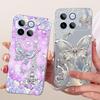 Flower Butterfly Luxury Girly Fashion Casing For Honor Win 5G AAP-AN00 Phone Case Soft Slim Clear Silicone TPU Back Cover
