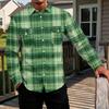 Men's Basic Long Sleeve Shirt with Two Pockets