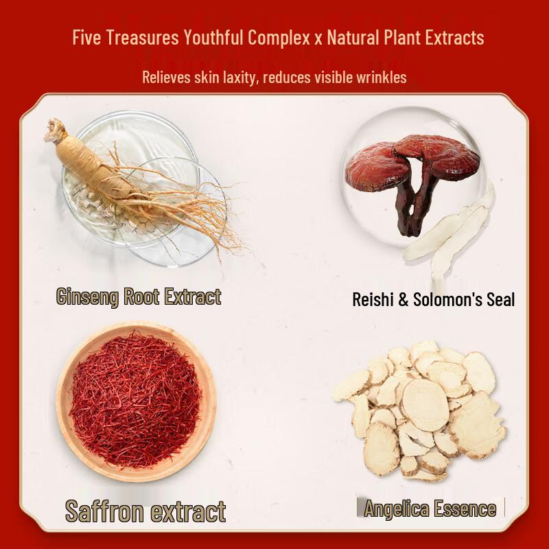 Meifubao Five Treasures Elastic Firming Water & Lotion Set