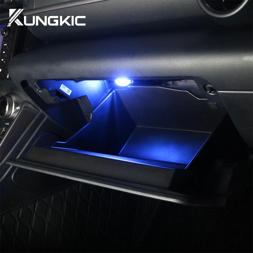 KUNGKIC RHD LHD Light For Subaru BRZ ZD8 Toyota GR86 ZN8 2025 2025 2025 2025 Car LED Glove Box Boot Compartment White Blue Lamp