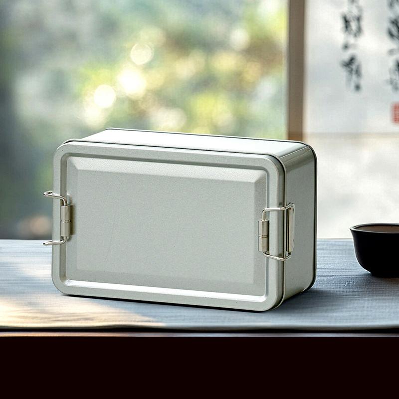 Rectangular Iron Box With Lid Large Capacity Wedding Souvenirs Candy Container Pineapple Snowflake Cake Packaging Storage Box