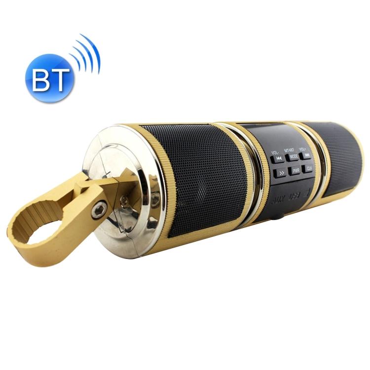 Ūdensnecaurlaidīgs alumīnija korpusa Bluetooth roktura stereo