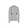 Adidas FW22 Arsenal Football Training Series Logo Letter Print Striped Casual Long Sleeve Jersey Men Jersey Silver HA5290